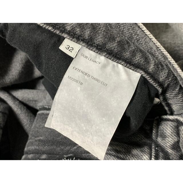 新品《 OUR LEGACY 》EXTENDED THIRD CUT JEANSの通販 by ノブ's shop
