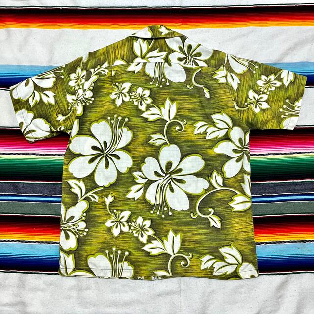 70’s Made In Hawaii コットン ハワイアンシャツ