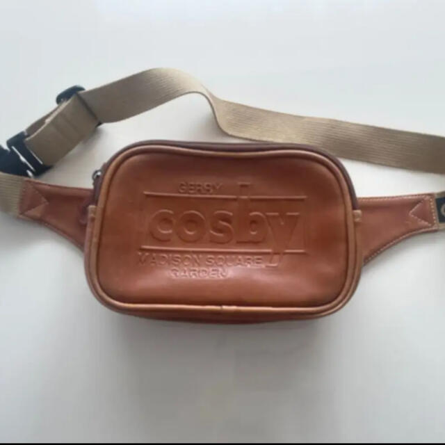 オールド レザーショルダーバッグ　cosby minnano メンズのバッグ(ショルダーバッグ)の商品写真