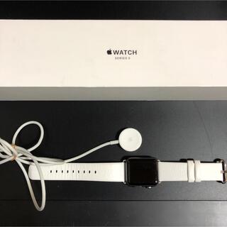 アップルウォッチ(Apple Watch)のApple Watch series3 38mm GPS(腕時計(デジタル))