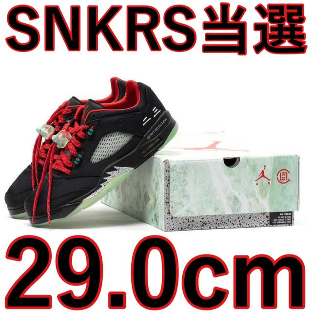 CLOT × Nike Air Jordan 5 Low 29.0cm