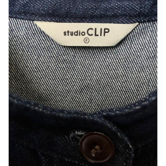 STUDIO CLIP(スタディオクリップ)の新品　スタディオクリップ  デニムシャツ　ブルゾン レディースのジャケット/アウター(ブルゾン)の商品写真