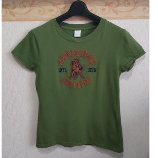 アバクロンビーアンドフィッチ(Abercrombie&Fitch)の【美品】アバクロ♡半袖Tシャツ 馬 HORSE グリーン(Tシャツ(半袖/袖なし))