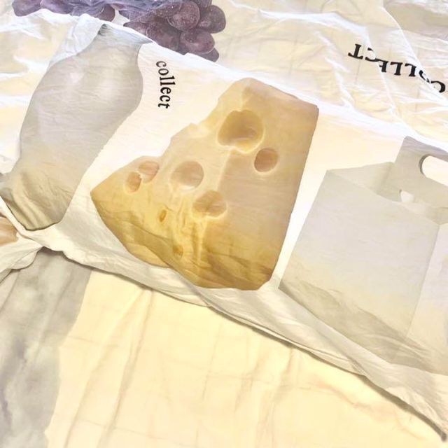 collect + オリジナル柄 枕カバー 大きめ 韓国 チーズ インテリア/住まい/日用品の寝具(枕)の商品写真