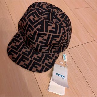 フェンディ(FENDI)のFENDI新品☑︎ズッカ柄キャップ帽(キャップ)