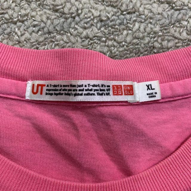 UNIQLO(ユニクロ)の即発送 レディース Tシャツ UNIQLO ワンピースコラボ コットン ピンク レディースのトップス(Tシャツ(半袖/袖なし))の商品写真
