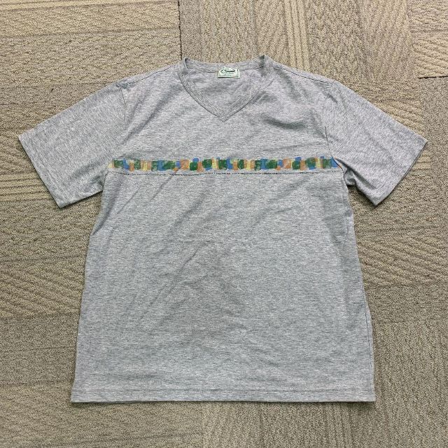 Crocodile(クロコダイル)の即発送 レディース Tシャツ クロコダイル コットン グレー レディースのトップス(Tシャツ(半袖/袖なし))の商品写真