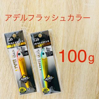 ダイワ(DAIWA)のタングステン製メタルジグ DAIWA ソルティガ TGベイト 100g ×2本(ルアー用品)