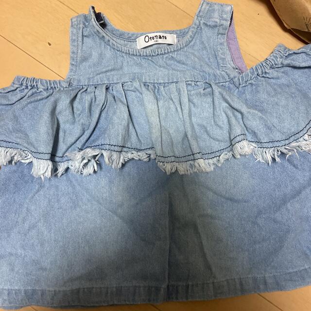 姉妹コーデ キッズ/ベビー/マタニティのキッズ服女の子用(90cm~)(Tシャツ/カットソー)の商品写真