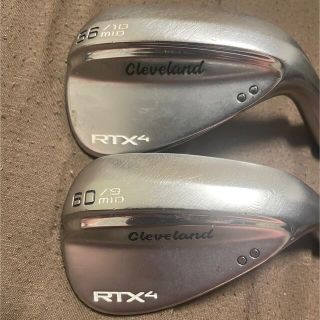 クリーブランドゴルフ(Cleveland Golf)のrtx4 56° 60° midソール(クラブ)