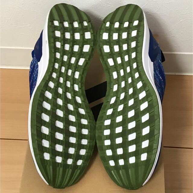 adidas(アディダス)のadidas RapidaRun LL KNIT C 青 21.5cm キッズ/ベビー/マタニティのキッズ靴/シューズ(15cm~)(スニーカー)の商品写真