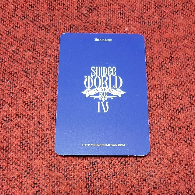SHINee World Ⅳ in SEOUL ジョンヒョントレカ 売れ筋アイテムラン