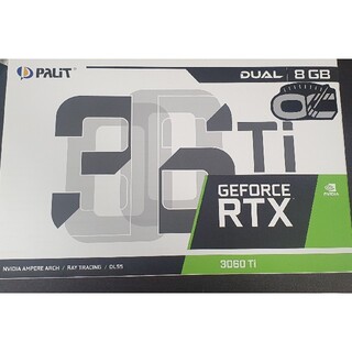 RTX 3060 Ti NVIDIA GeForce Palt dual 8GB(PCパーツ)