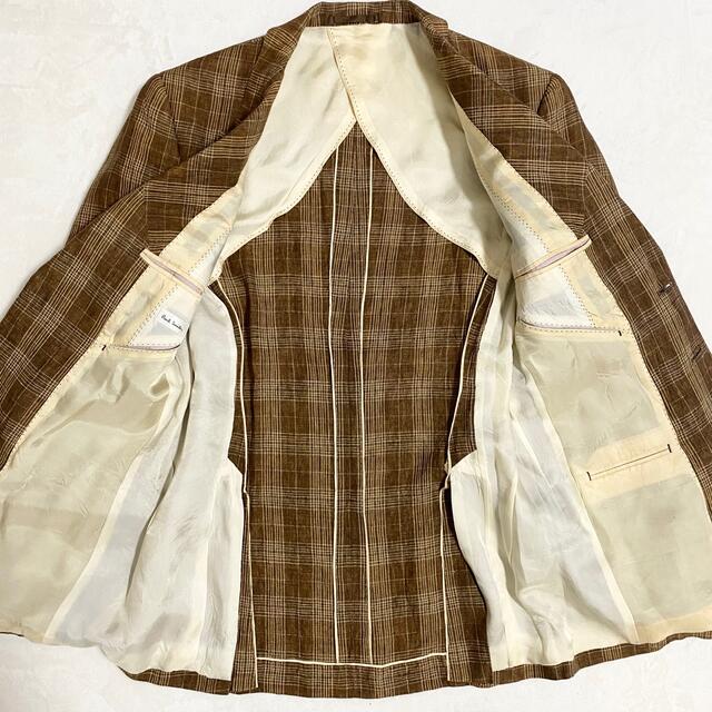 安いお買い得】 Paul Smith - グレンチェック ポールスミス ブラウン
