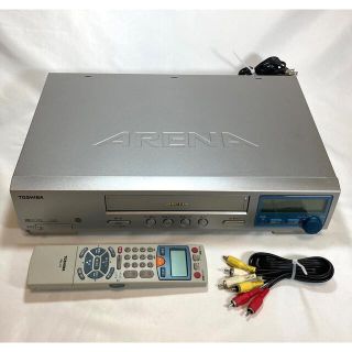 トウシバ(東芝)の【メンテ済】東芝 A-J10 VHS【リモコン付】(その他)