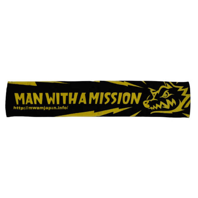 MAN WITH A MISSION(マンウィズアミッション)のMAN WITH A MISSION マンウィズ タオル エンタメ/ホビーのタレントグッズ(ミュージシャン)の商品写真