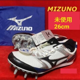 ミズノ(MIZUNO)のMIZUNO ブレイブウィングFW 陸上スパイク レンチ付 ややワケ フォロー割(陸上競技)