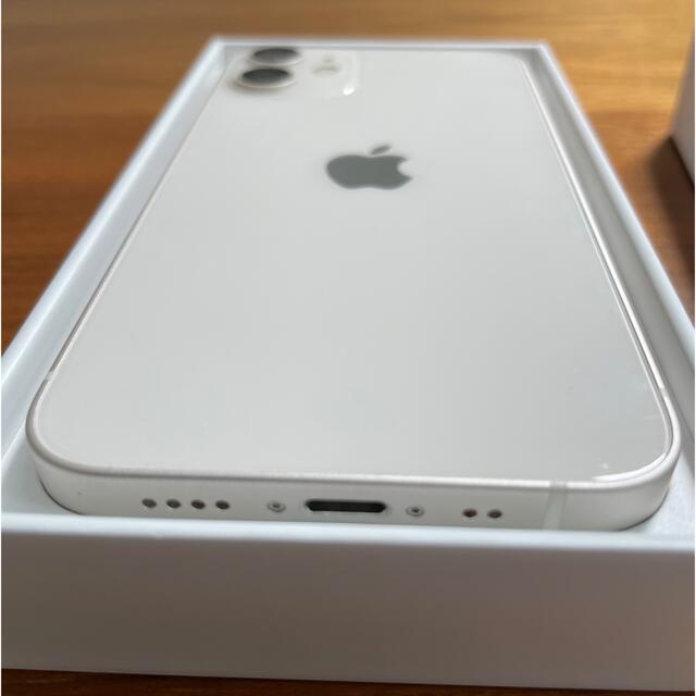 iPhone(アイフォーン)のiPhone 12 mini 64GB ホワイト スマホ/家電/カメラのスマートフォン/携帯電話(スマートフォン本体)の商品写真