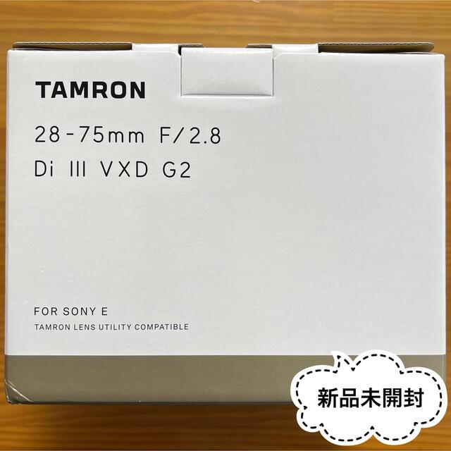 ★新品未開封 タムロン 28-75mm F/2.8 Di III VXD G2★ スマホ/家電/カメラのカメラ(レンズ(ズーム))の商品写真