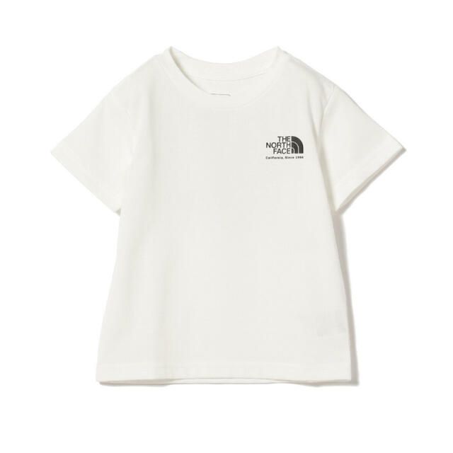 THE NORTH FACE(ザノースフェイス)の【150】ホワイト★ ノースフェイス★ キッズ Tシャツ キッズ/ベビー/マタニティのキッズ服男の子用(90cm~)(Tシャツ/カットソー)の商品写真