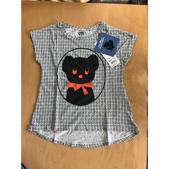 UNIQLO(ユニクロ)の新品　ディック・ブルーナ　ブラックベア　Tシャツ キッズ/ベビー/マタニティのキッズ服女の子用(90cm~)(Tシャツ/カットソー)の商品写真