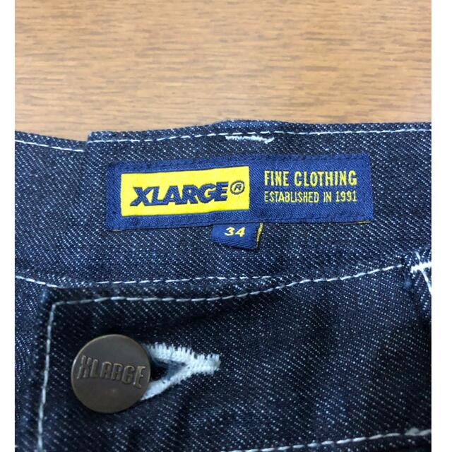 XLARGE(エクストララージ)のX-LARGE エクストララージ　ショートパンツ　ハーフパンツ　デニム メンズのパンツ(ショートパンツ)の商品写真