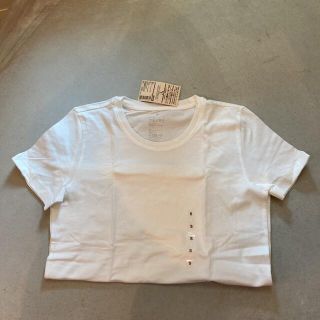 ムジルシリョウヒン(MUJI (無印良品))の新品未使用　無印良品　定番　クルーネック半袖tシャツ　Sサイズ(Tシャツ(半袖/袖なし))