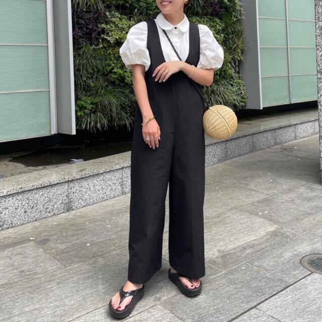 MACHATT マチャット Uネックオールインワン サロペット 試着のみ - パンツ MACHATT マチャット Uネックオールインワン サロペット 試着のみ - パンツ