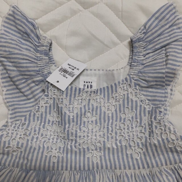 babyGAP(ベビーギャップ)のストライプ キッズ/ベビー/マタニティのベビー服(~85cm)(ワンピース)の商品写真