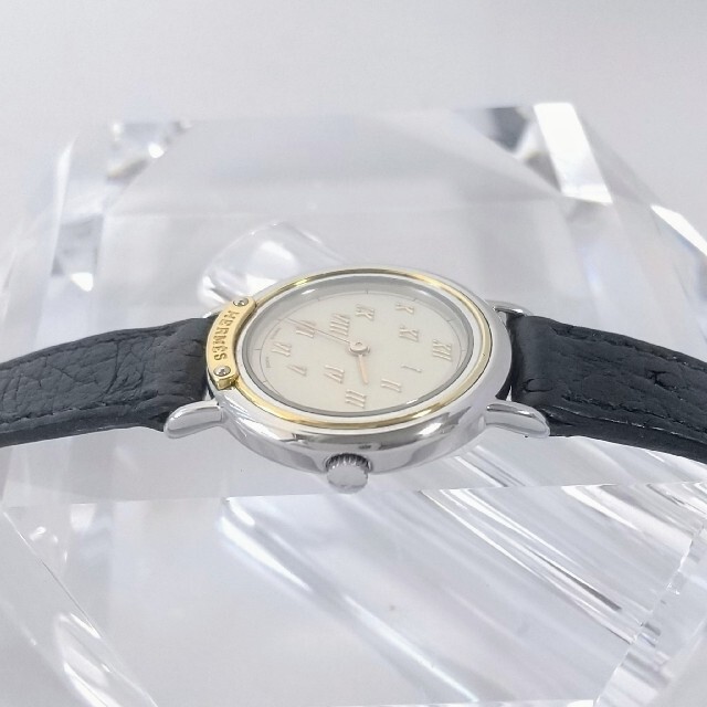 ⭐️綺麗 エルメス メテオール コンビ レディース腕時計 ローマン 着物