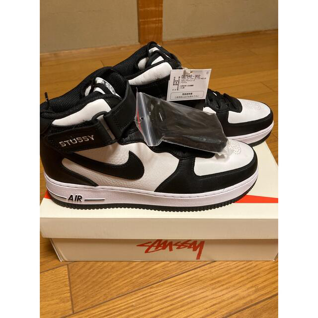 Stussy × Nike Air Force 1 Mid 2