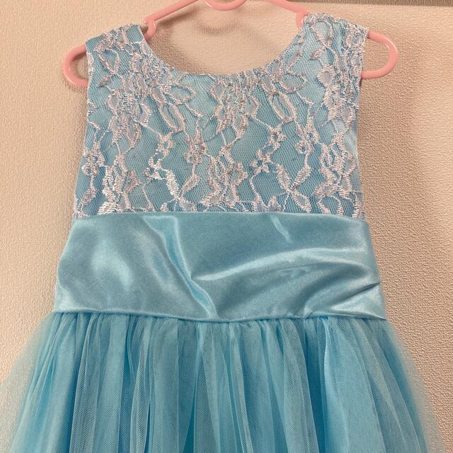 princess selection ドレス　130 美品 キッズ/ベビー/マタニティのキッズ服女の子用(90cm~)(ドレス/フォーマル)の商品写真