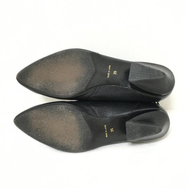ラボキゴシ ブーティ 25 レディース - 黒 レディースの靴/シューズ(ブーティ)の商品写真