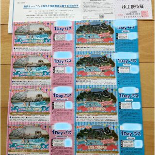 東京サマーランド　東京都競馬　株主優待　招待券　パス　プール　遊園地(プール)