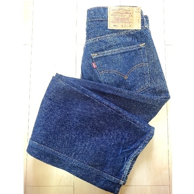 (週末値下げ)LEVIS リーバイス　501XX 復刻　555 米国製 メンズのパンツ(デニム/ジーンズ)の商品写真