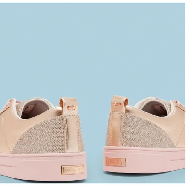tedbaker KULEI ローズゴールドスニーカー ファッション www