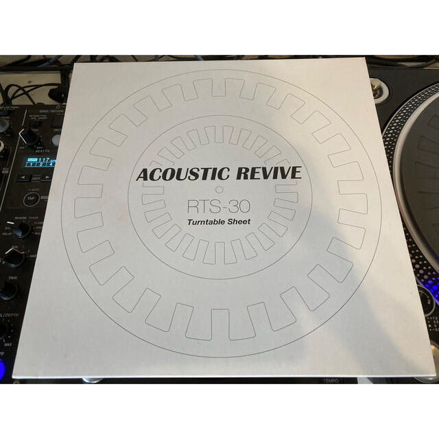 acoustic revive RTS-30 ターンテーブルシート　美品