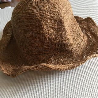 帽子　レディース (麦わら帽子/ストローハット)