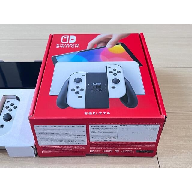 Nintendo Switch(ニンテンドースイッチ)のNintendo Switch 有機EL 使用少 エンタメ/ホビーのゲームソフト/ゲーム機本体(家庭用ゲーム機本体)の商品写真