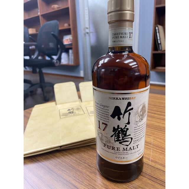 竹鶴 17年 700ml 新品未開栓 カートン付 - ウイスキー