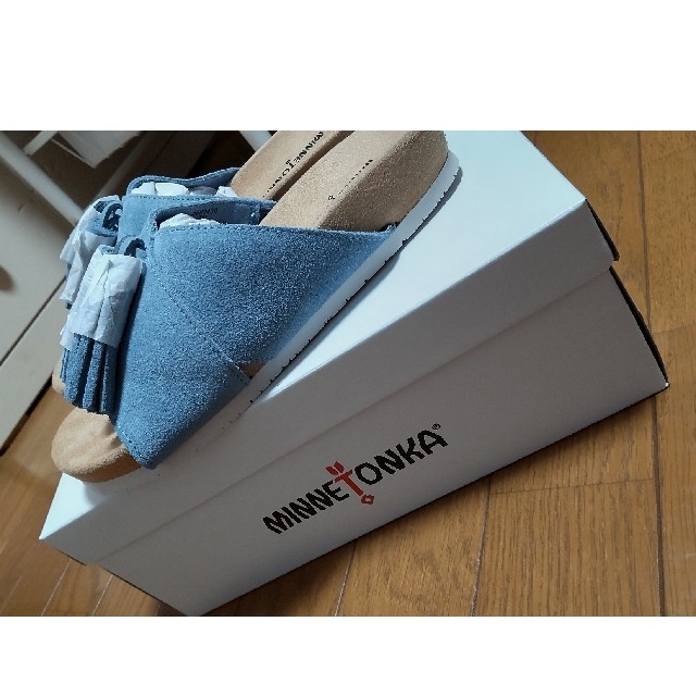 Minnetonka(ミネトンカ)のwa様専用です！【MINNETONKA】★スエードサンダル★ レディースの靴/シューズ(サンダル)の商品写真