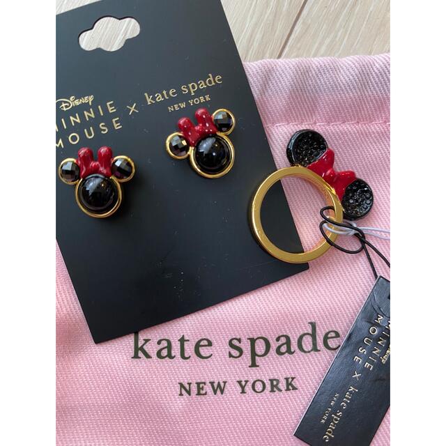 アクセサリーケイトスペード  ミニー　リング　指輪　ピアス　kate spade