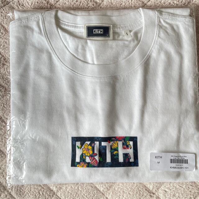 Tシャツ/カットソー(半袖/袖なし)Kith Begonia Floral Classic Logo Tee