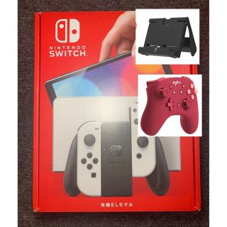 ニンテンドースイッチ(Nintendo Switch)の値下げ中　Nintendo Switch 有機el 即引退まとめセット売り　(家庭用ゲーム機本体)