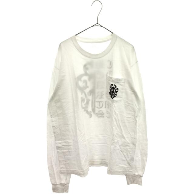 CHROME HEARTS クロムハーツ VINEDAGGER Back Print Pocket L/S Tee ダガープリントポケット付き長袖Tシャツ カットソー