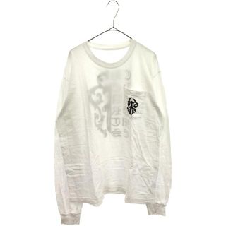 クロムハーツ(Chrome Hearts)のCHROME HEARTS クロムハーツ VINEDAGGER Back Print Pocket L/S Tee ダガープリントポケット付き長袖Tシャツ カットソー(Tシャツ/カットソー(七分/長袖))