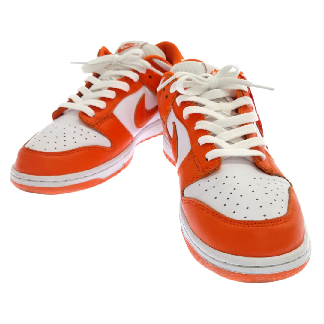 NIKE ナイキ DUNK LOW SP ORANGE BLAZE SYRACUSE CU1726-101 ダンクロー オレンジブレイズ シラキュース ローカットスニーカー US9.5 ホワイト/オレンジ