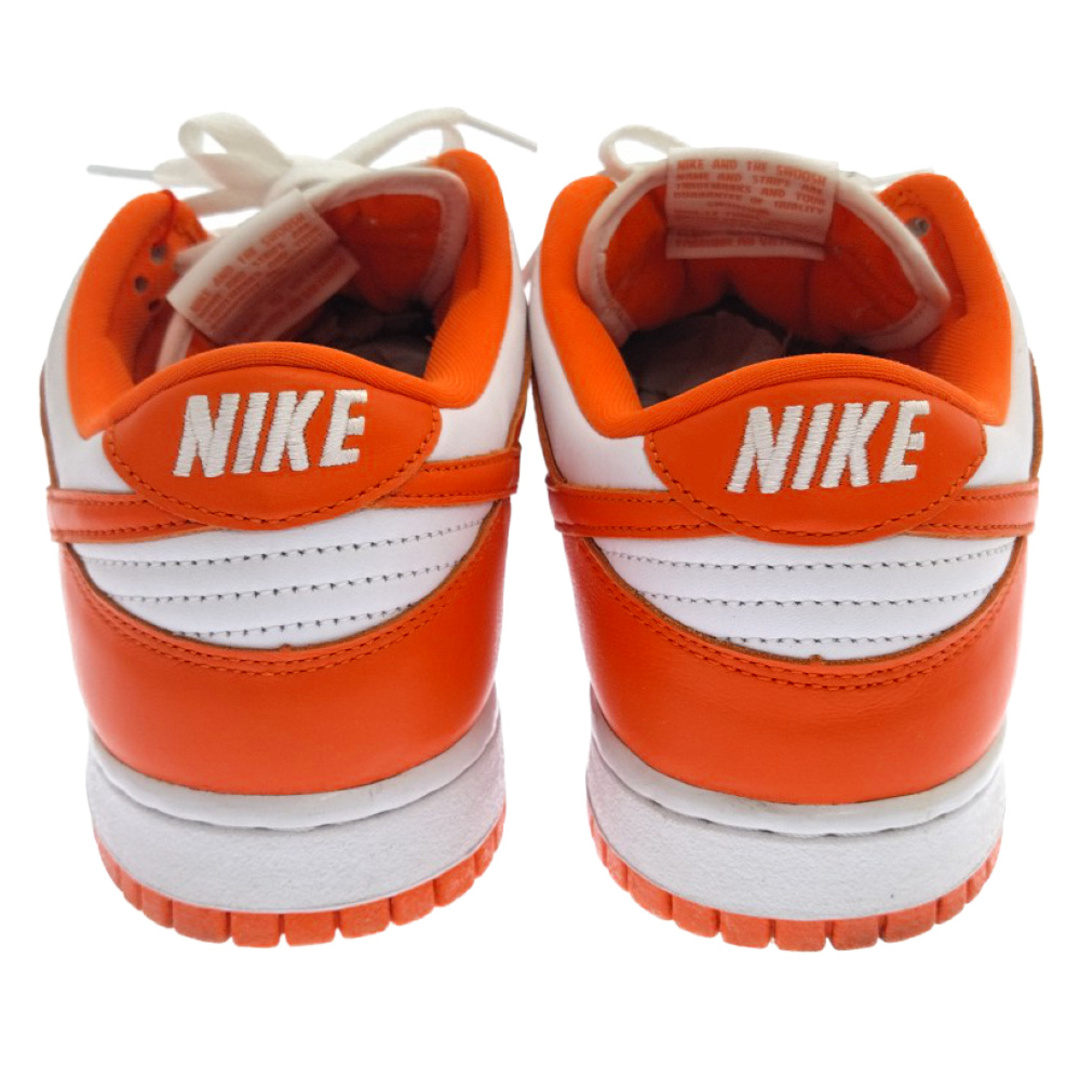 NIKE ナイキ DUNK LOW SP ORANGE BLAZE SYRACUSE CU1726-101 ダンクロー オレンジブレイズ シラキュース ローカットスニーカー US9.5 ホワイト/オレンジ