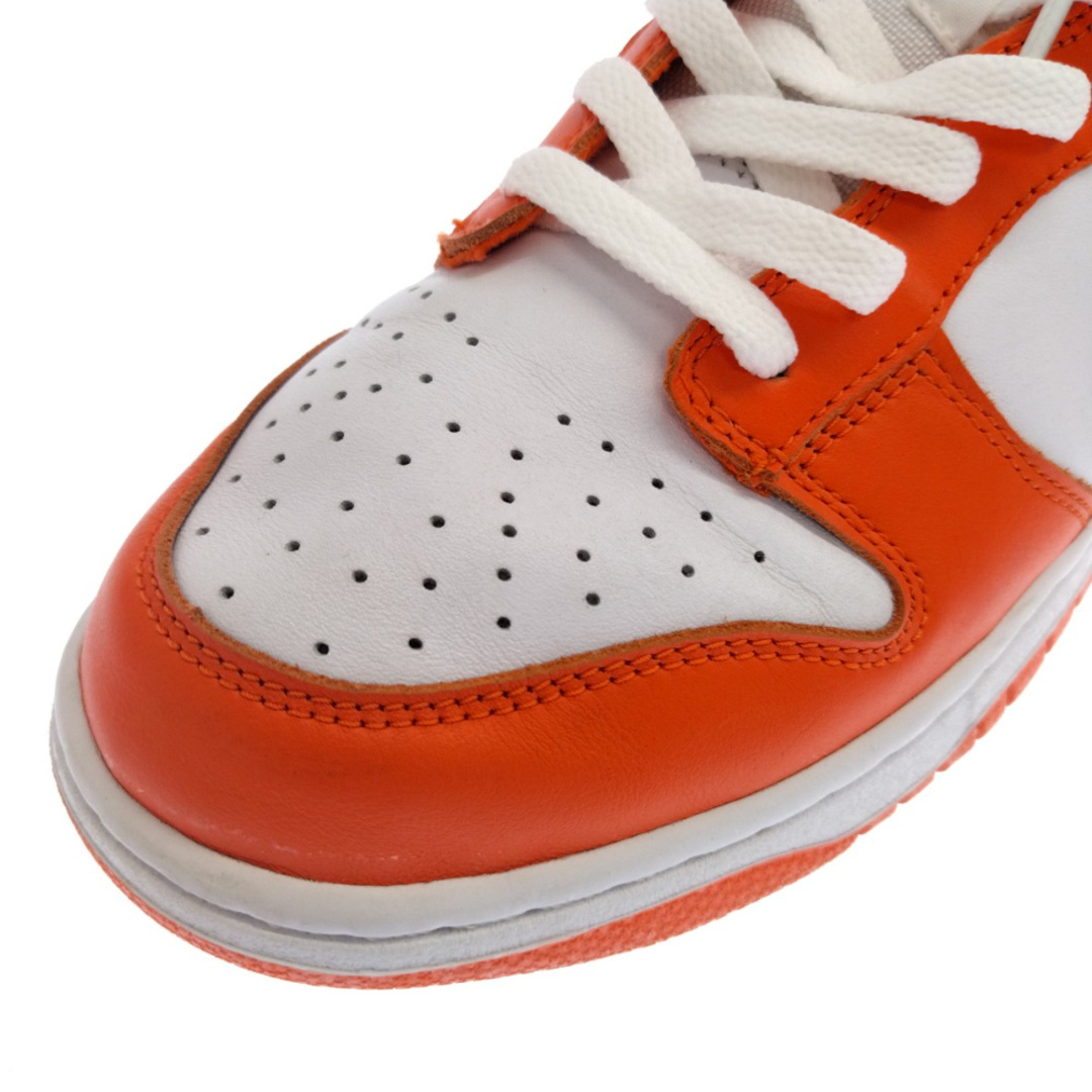 NIKE ナイキ DUNK LOW SP ORANGE BLAZE SYRACUSE CU1726-101 ダンクロー オレンジブレイズ シラキュース ローカットスニーカー US9.5 ホワイト/オレンジ