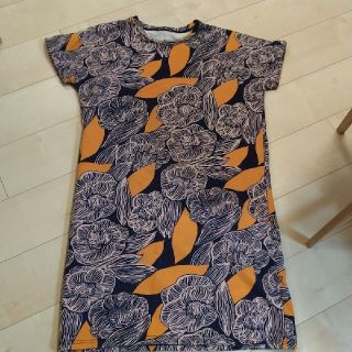 マリメッコ(marimekko)のマリメッコ　ワンピース　M　Maruna Amur(ひざ丈ワンピース)